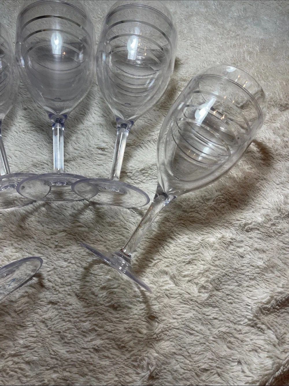 Tervis  Plastic Stemmed Wine Glasses - Pack of 5